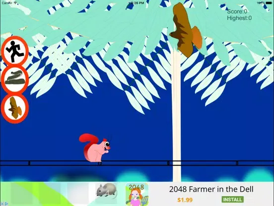 Jumpy Flying Squirrel iPad Screenshots
