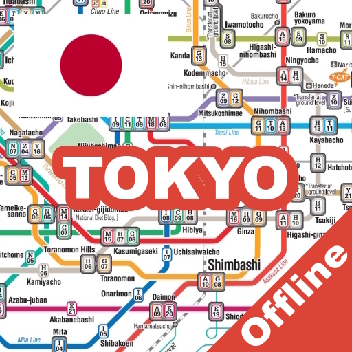 東京・大阪・京都・札幌・神戸・福岡・仙台　路線図