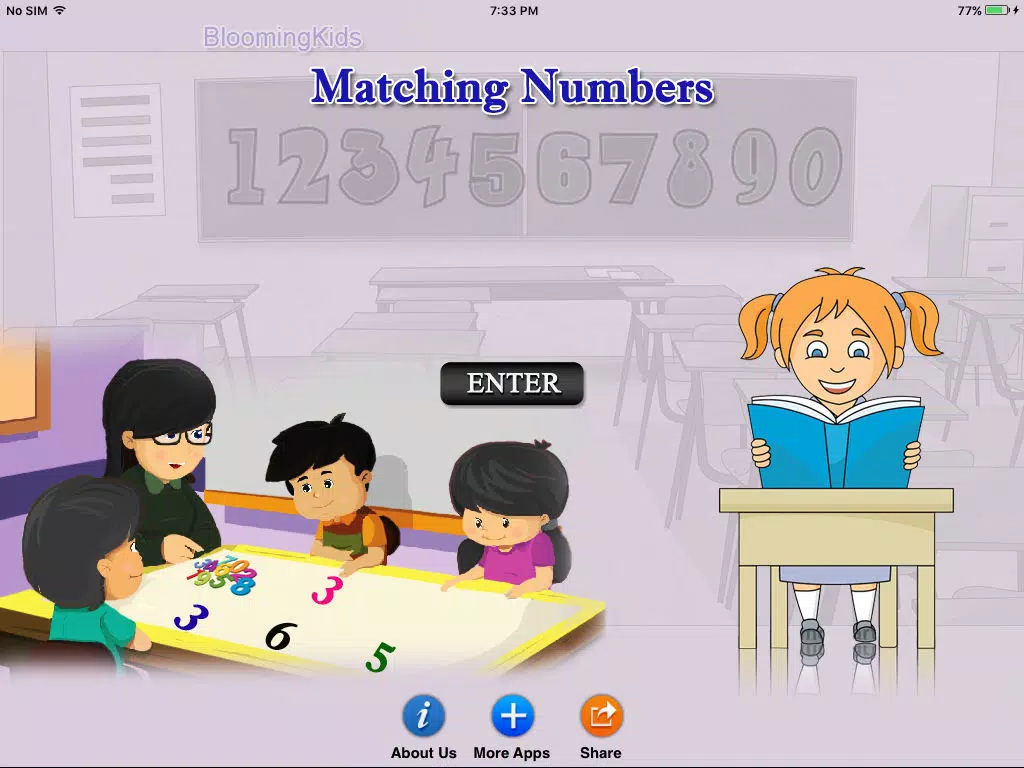 123 Matching Numbers iPad Screenshots
