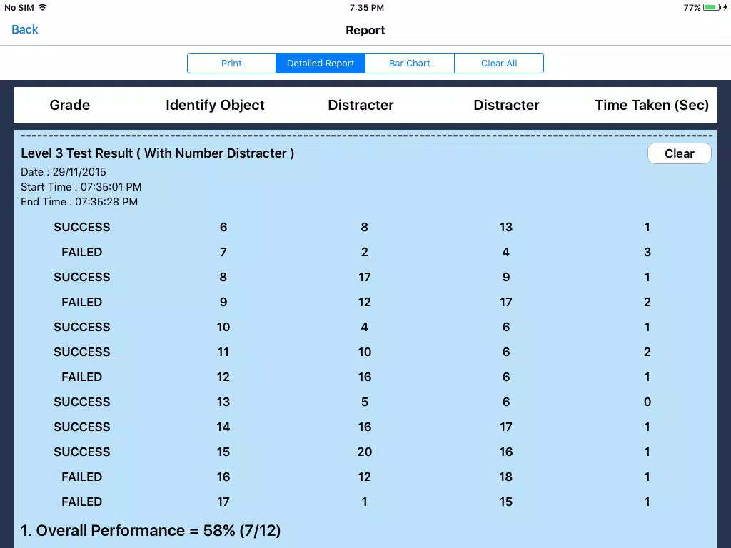 123 Matching Numbers iPad Screenshots