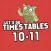 Times Tables Ages 10-11