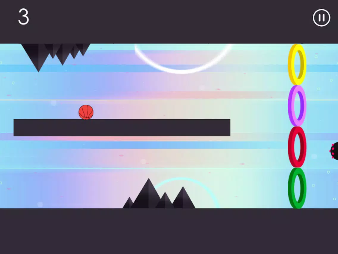 Capturas de pantalla de Color Basketball Hop iPad 