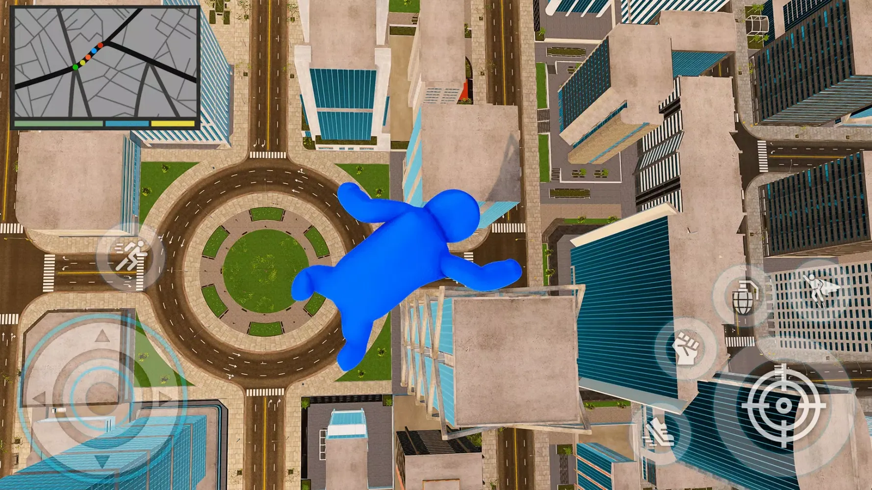 Flying Blue Monster Rainbow 3D Screenshots