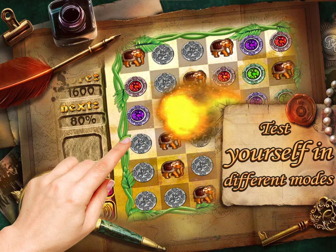 Arabian Princess - Dress Princess Match3 Free iPad Screenshots