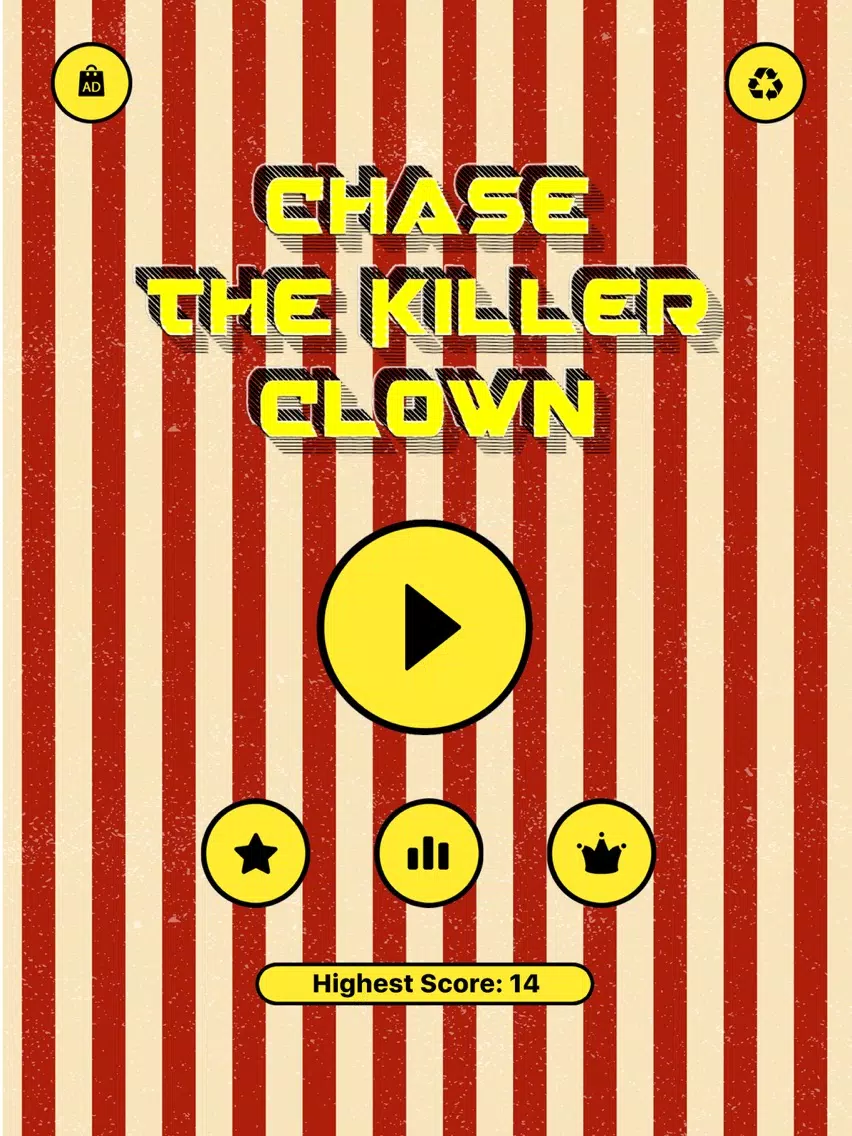 Capturas de pantalla de Chase The Killer Clown - Clown Purge iPad 