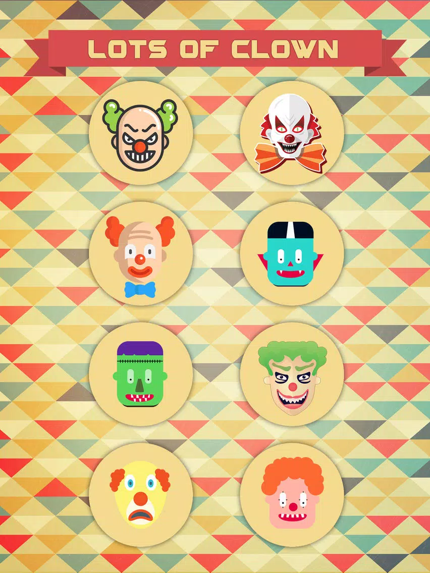 Capturas de pantalla de Chase The Killer Clown - Clown Purge iPad 