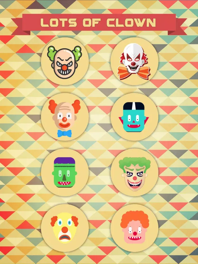 Chase The Killer Clown - Clown Purge iPad  Screenshots