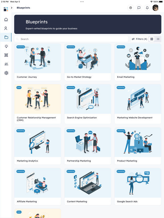 Blueprint AI iPad Screenshots