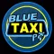 Blue Taxi driver