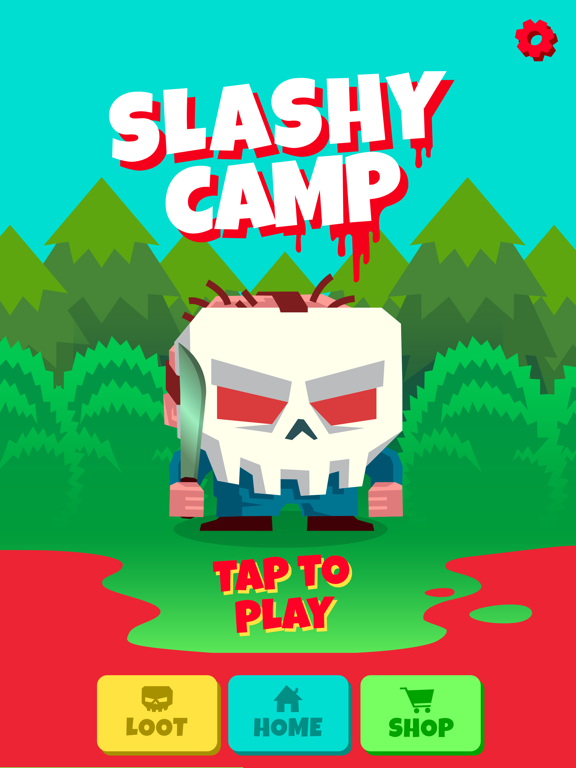 Slashy Camp - Endless Runner! iPad 應用截圖