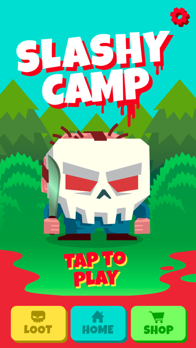 Slashy Camp - Endless Runner!應用截圖