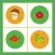 Fruits Vegetables Memory Game
