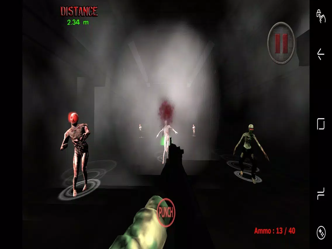 ภาพหน้าจอของ Zombies Curse: Escape The City iPad 