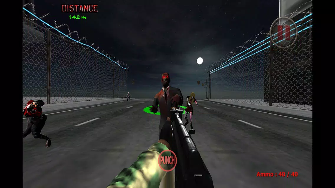 ภาพหน้าจอของ Zombies Curse: Escape The City