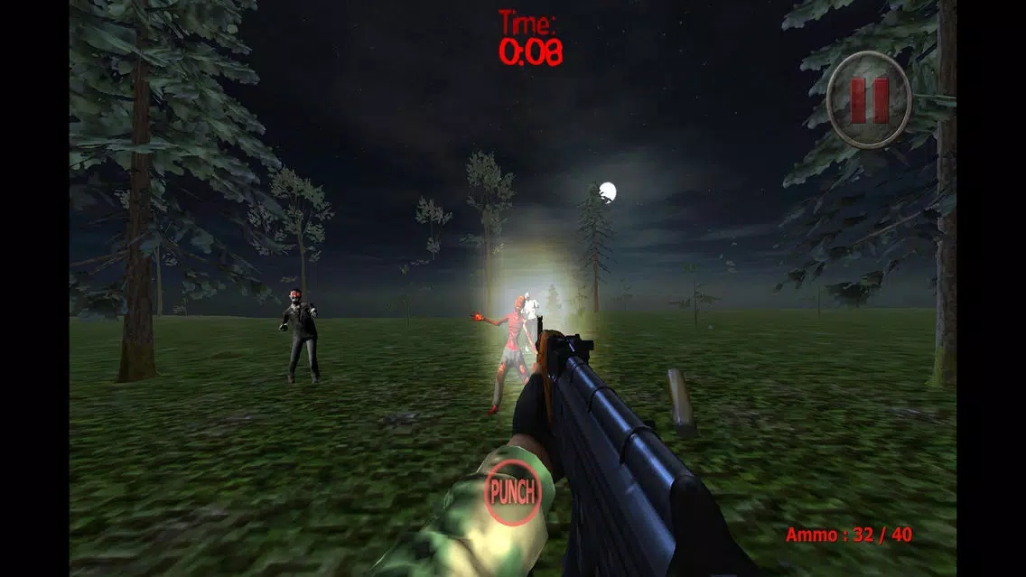ภาพหน้าจอของ Zombies Curse: Escape The City
