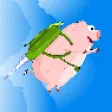 Flappy Jetpack Piggie - Cute City Pig Flying Mission