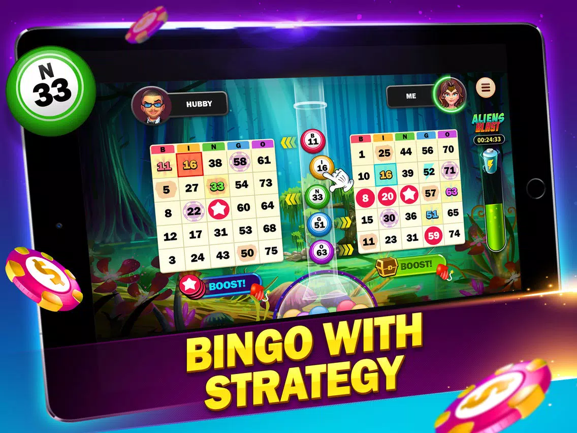 Joker Quest Bingo & Card Game iPad Screenshots