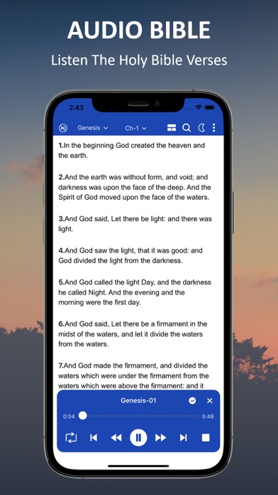 New Living Translation Bible. Screenshots