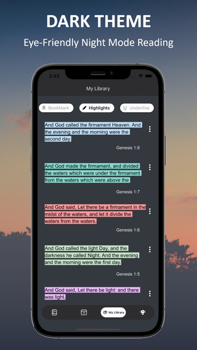 New Living Translation Bible. Screenshots