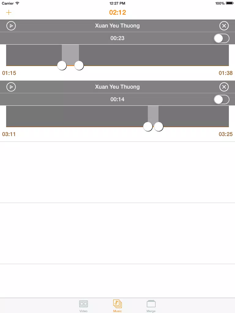 InstaVideo Plus - Splice, Merge Video with Audio for Instagram,Multi-Cloud Stored iPad Screenshots