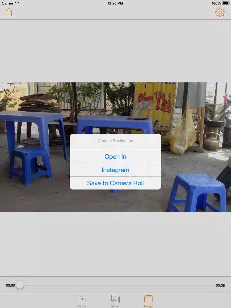 InstaVideo Plus - Splice, Merge Video with Audio for Instagram,Multi-Cloud Stored iPad Screenshots