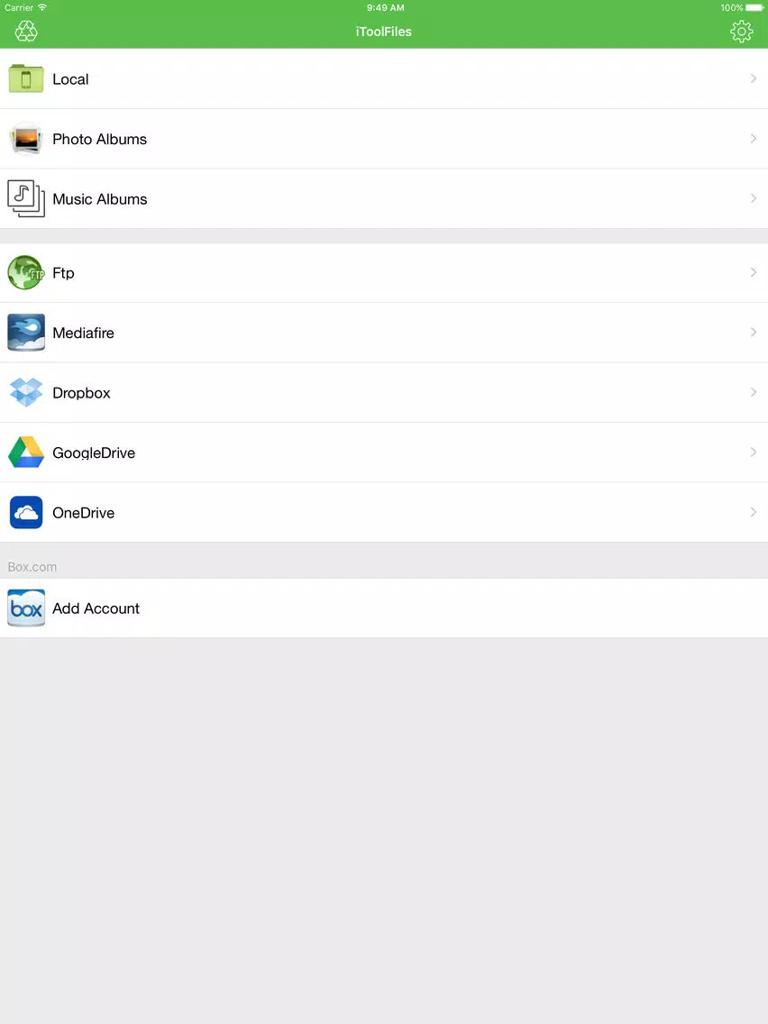 iToolFiles Free - Unrar Files Unzip Zip managers iPad Screenshots