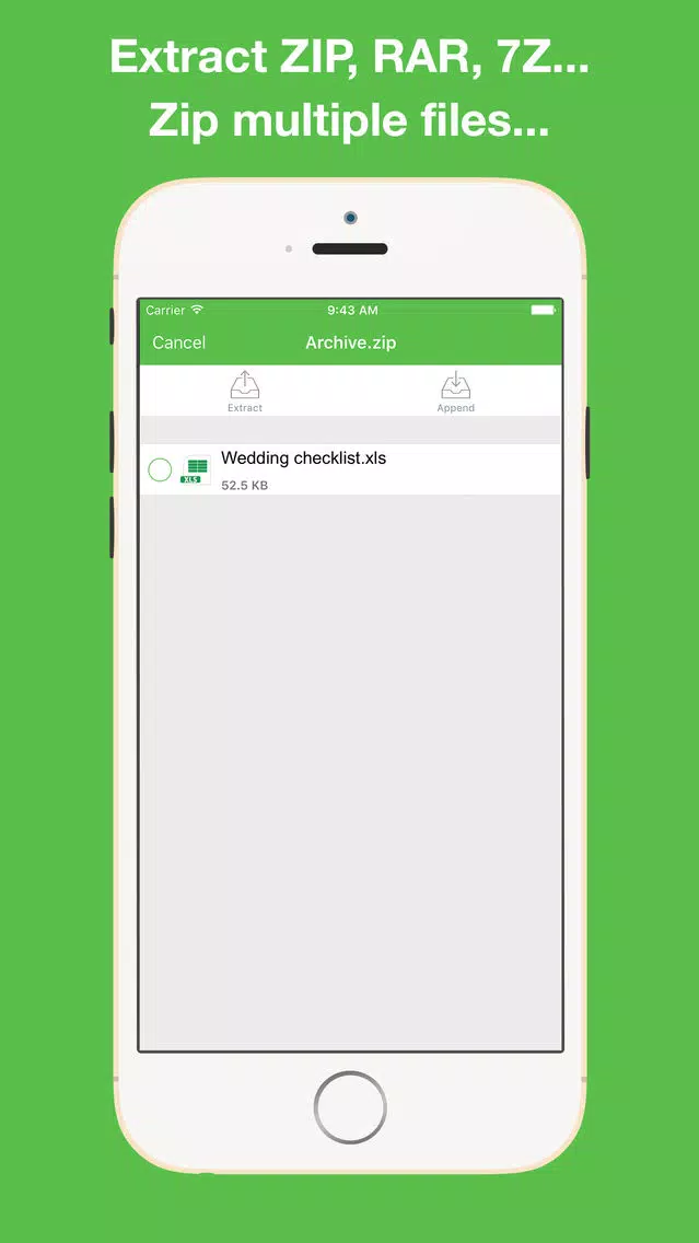 iToolFiles Free - Unrar Files Unzip Zip managers Screenshots