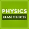 Class 11 Physics Notes & MCQs