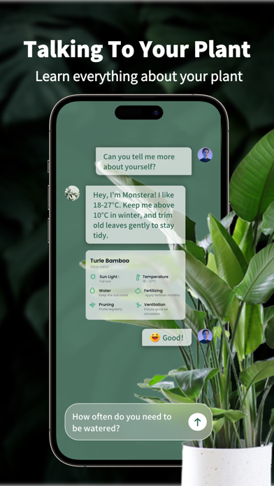 Captures d'écran de Talking Plant