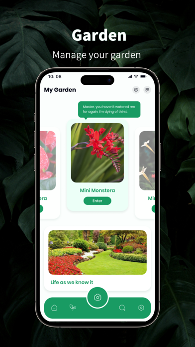 Captures d'écran de Talking Plant