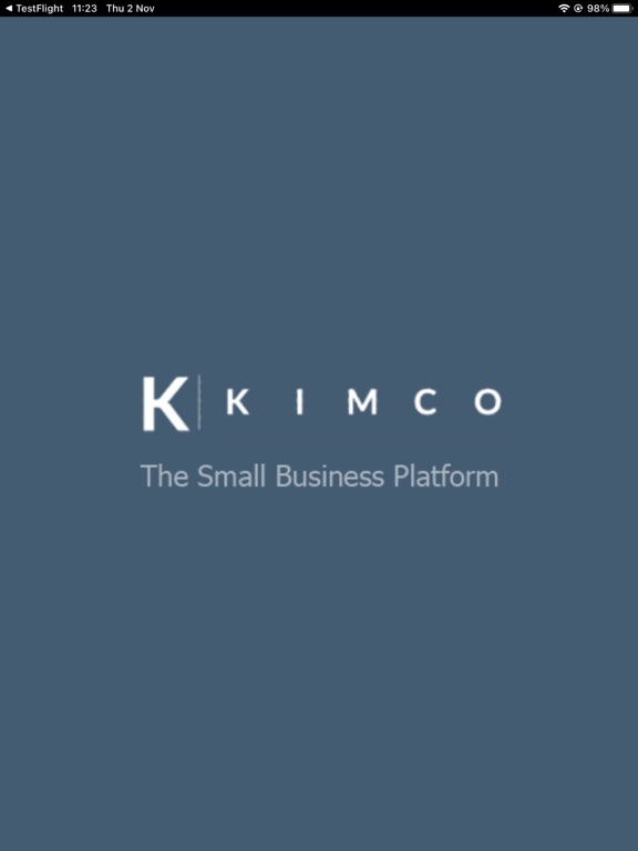 KIMCO SMB iPad Screenshots