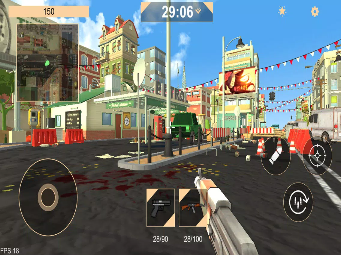 Zrzuty ekranu Bloody street iPad 