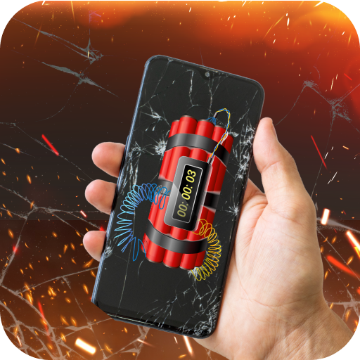 Time Bomb Broken Screen Effect Time Bomb Broken Screen Effect