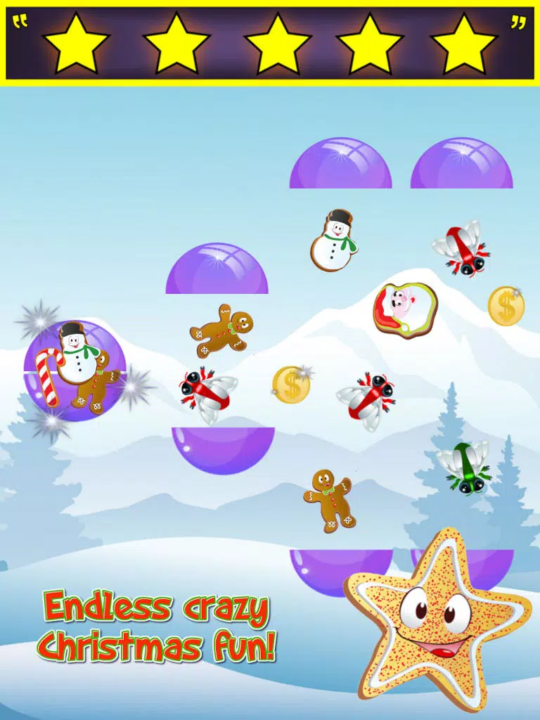 Zrzuty ekranu Cookie Catch - Fun Christmas Catching Game iPad 