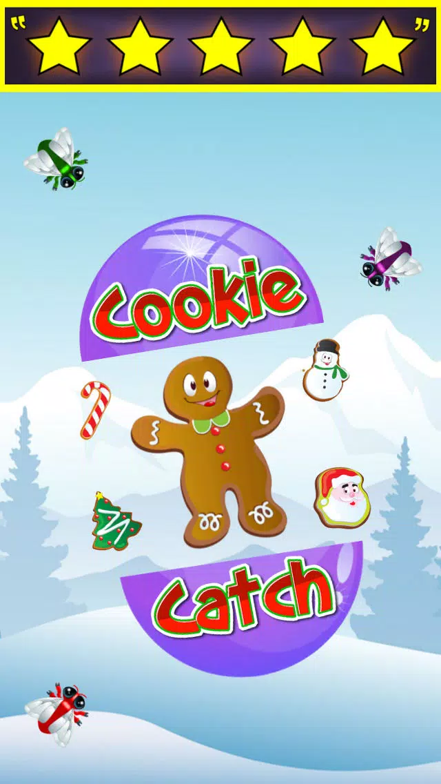 Zrzuty ekranu Cookie Catch - Fun Christmas Catching Game