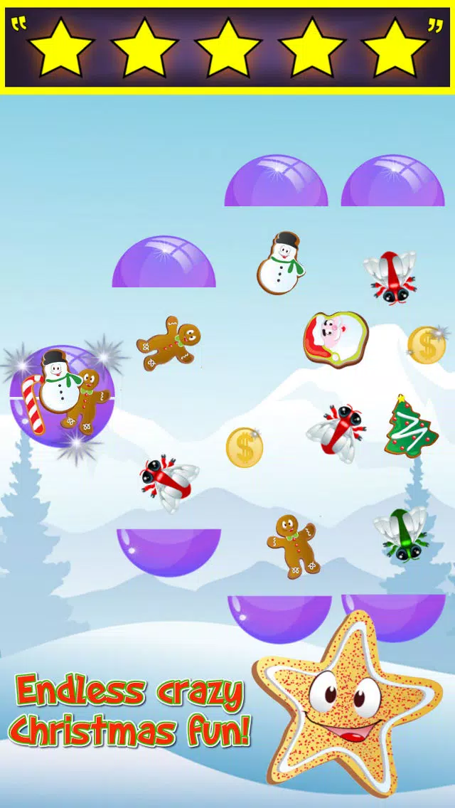 Zrzuty ekranu Cookie Catch - Fun Christmas Catching Game