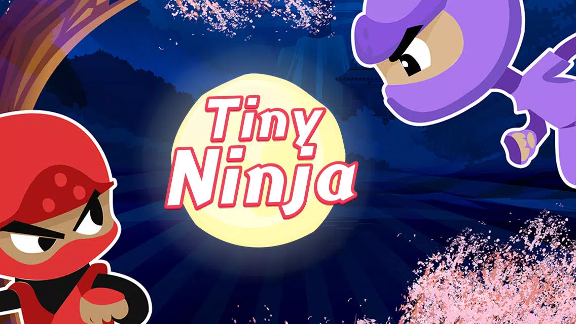 Tiny Ninja Run - Ninja Fighter Run and Jump Adventure 스크린샷