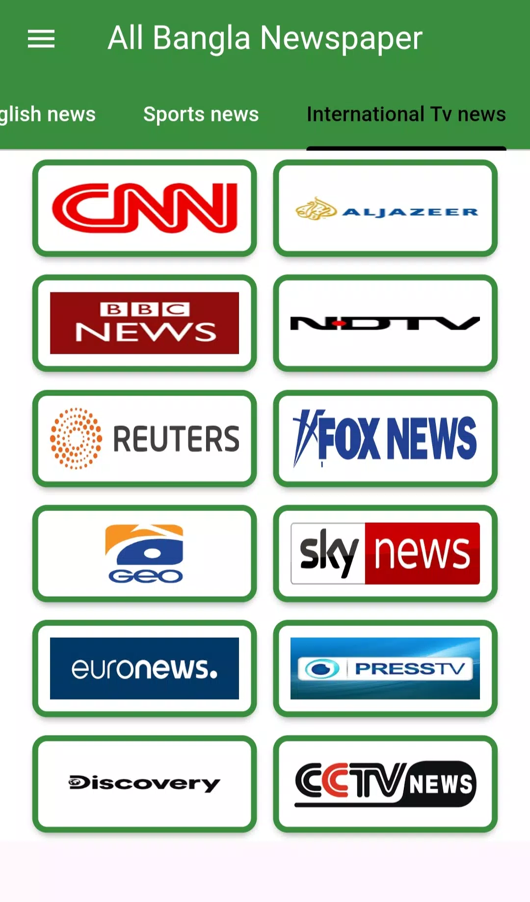 All bangla newspaper Screenshots
