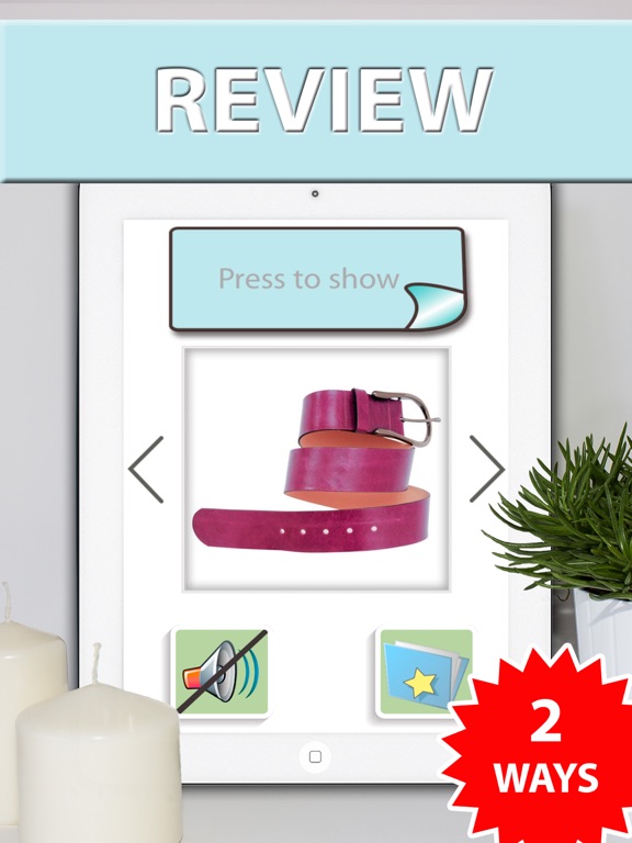 Learn and practice English vocabulary list & cards iPad Screenshots