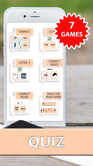 Learn and practice English vocabulary list & cards Screenshots