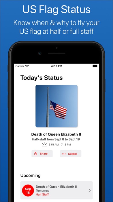 Flag Day - US Flag Alerts Screenshots