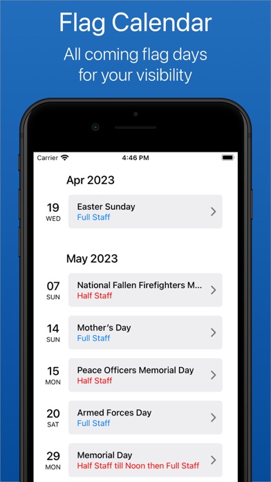 Flag Day - US Flag Alerts Screenshots
