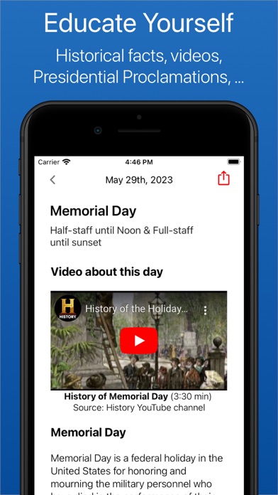 Flag Day - US Flag Alerts Screenshots