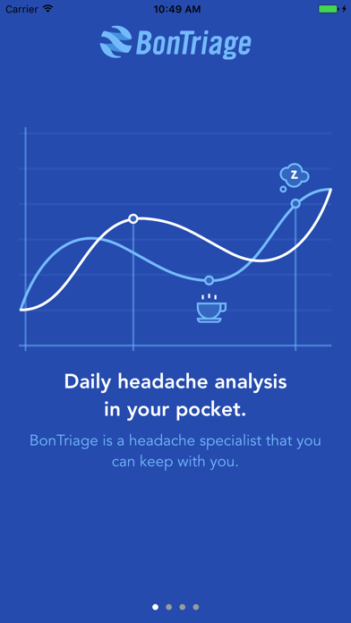 Zrzuty ekranu Mindfulness & Migraine Tracker