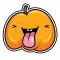 Orange Stickers Pack