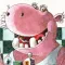 Pink Hippo Bottle Pop