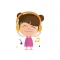 Child Girl Stickers