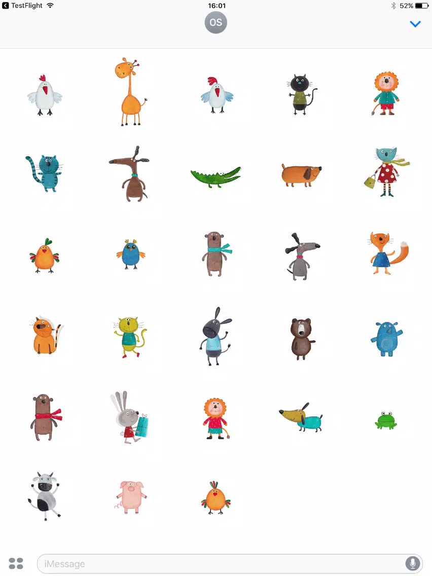 Fairy Tale Pet! Stickers iPad Screenshots