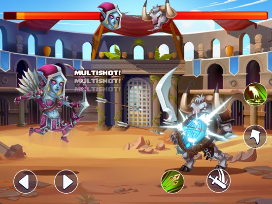 Tiny Gladiators 2 iPad  स्क्रीनशॉट
