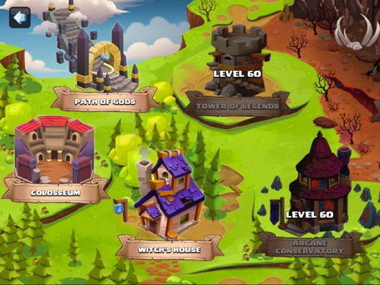 Tiny Gladiators 2 iPad  स्क्रीनशॉट
